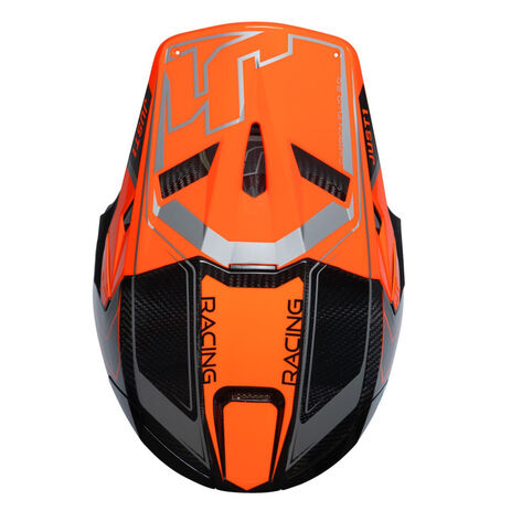 _Just1 J-22 Carbon Fluo Helmet Orange Fluo | 606001015300502-P | Greenland MX_