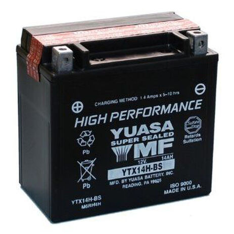 _Batterie Sans Entretien Yuasa YTX14H-BS | BY-YTX14H-BS | Greenland MX_