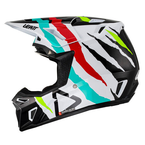 _Leatt Moto 8.5 Helmet with Goggles White/Blue/Red | LB1023010300-P | Greenland MX_