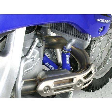 _DRC Husqvarna Yamaha YZ 85 19-.. Radiator Hose Blue | D47-01-612 | Greenland MX_
