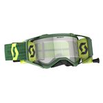 _Scott Prospect WFS Clear Lens Goggles Green | 2728221412113 | Greenland MX_
