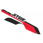 _Jitsie Trial Gas Gas Pro/Racing/Raga/Factory 11-16 Silencer Protector Sticker Black/Red | JI216-7672NR | Greenland MX_