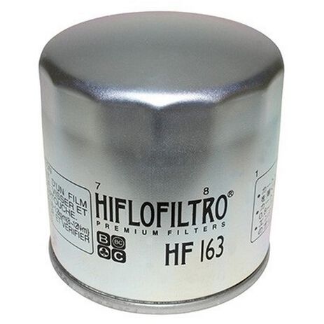 _Filtre a Huile Hiflofiltro BMW R1150 GS 99-05 Zinc | HF163 | Greenland MX_