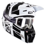 _Leatt Moto 3.5 V24 Helm mit Brille Schwarz  | LB1024060360-P | Greenland MX_