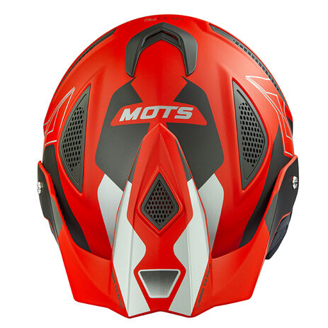 _Mots Go2 Trial Helmet Red | MT6217R-P | Greenland MX_