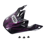 _Shoei V-430 VFX-W Croosshair TC10TC10 Helmet Visor Black/Pink | 24SVSRCRO10-P | Greenland MX_