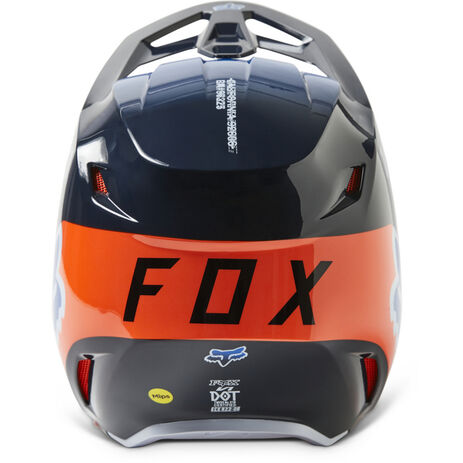 _Fox V1 Toxsyk Helm Midnight | 29659-329 | Greenland MX_
