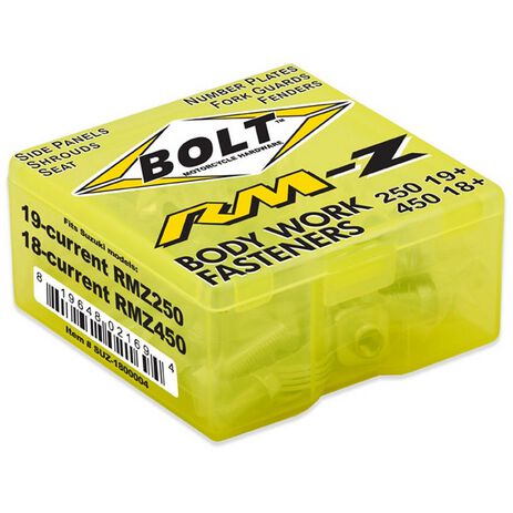 _Bolt Plastikschrauben-Kit Suzuki RMZ 250 19-.. RMZ 450 18-.. | BT-SUZ-1800004 | Greenland MX_