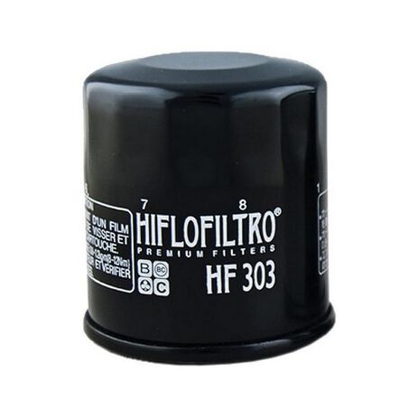 _Hiflofiltro Yamaha YFM 660 Grizzly 03-04 Ölfilter | HF303 | Greenland MX_