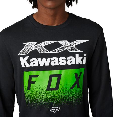 _Fox X Kawasaki Premium Long Sleeve T-Shirt | 30552-001-P | Greenland MX_