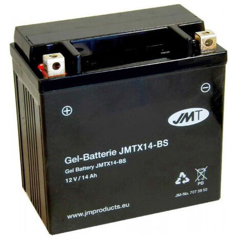 _JMT YTX14-BS GEL Battery | 7073950 | Greenland MX_