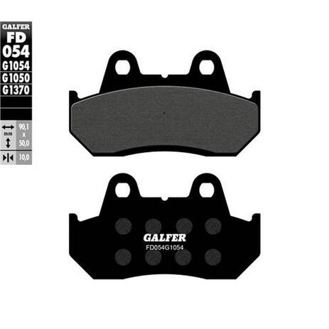 _Galfer Honda Transalp XL 600 V 87-90 Semi Metal Front Brake Pads | FD054G1054 | Greenland MX_