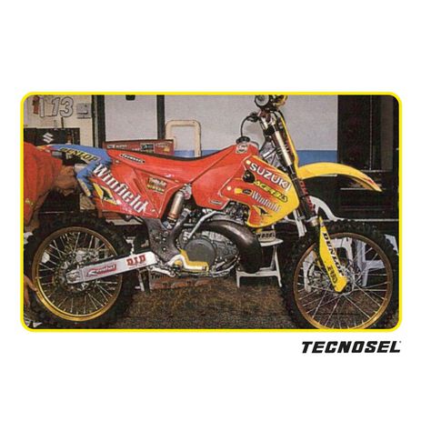 _Tecnosel Aufkleber Kit Replica Team Suzuki 1999 RM 125/250 99-00 | 23V03 | Greenland MX_