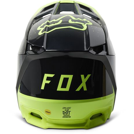 _Fox V2 Vizen Helmet Fluo Yellow | 29650-130 | Greenland MX_