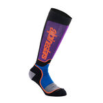 _Alpinestars MX Plus Socks Black/Purple | 4702324-1246-L-P | Greenland MX_