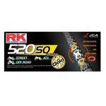 _RK 520 SO Reinforced O-Ring Chain 120 Links Gold CFL | HB752041120G | Greenland MX_
