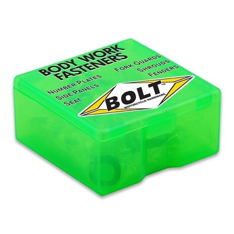 _Kit de Vis Pour les Plastiques Bolt Kawasaki KX 85/100 01-13 | BT-KAW-011385 | Greenland MX_