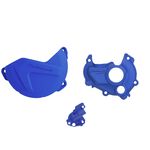 _Polisport Clutch+Ignition+Water Pump Cover Protector Kit Yamaha YZ 250 F 15-18 | 90942-P | Greenland MX_