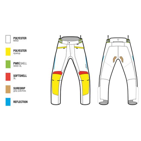 _Pantalon Rev'it Factor 4 Standard | FPT091-0011 | Greenland MX_