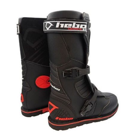 _Hebo Trial Technical Evo 2.0 Micro Boots Black | HT1013N | Greenland MX_