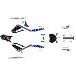 _KTM SX/SX-F 2025 Komplett Aufkleber Kit Retro Edition | SK-KTSXSXF25RE-P | Greenland MX_
