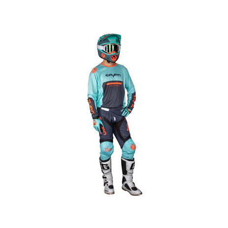 _Seven Vox Phaser Jersey Turquoise | SEV2250068-423-P | Greenland MX_