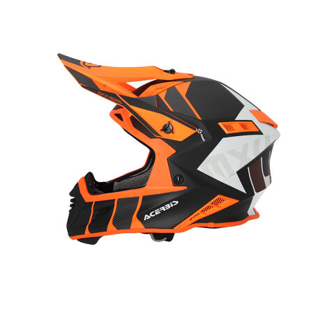 _Acerbis X-Track 22-06 Helmet Orange Fluo/Black | 0025032.442-P | Greenland MX_