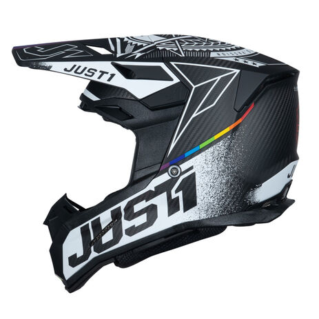 _Just1 J-22 Speed Side Carbon Helm | 606001028100402-P | Greenland MX_
