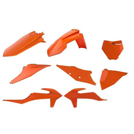 _Kit Plastiques Polisport KTM SX/SX-F 19-22 Orange 16 | 90811-P | Greenland MX_