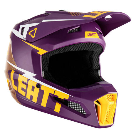 _Leatt 3.5 Kinder Helm Purple | LB1023011600-P | Greenland MX_