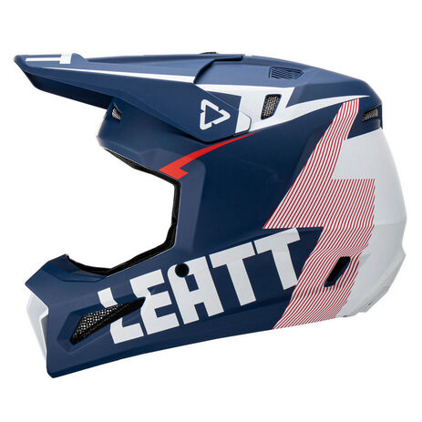 _Leatt Moto 3.5 Helmet with Goggles Red/Blue  | LB1023011100-P | Greenland MX_