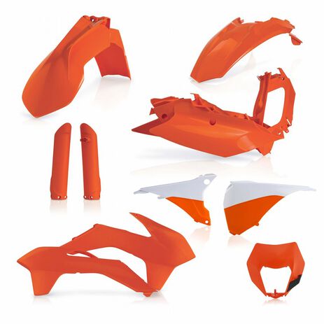 _Acerbis KTM EXC/EXC-F 2016 Plastic Kit Full Orange | 0021811.010-P | Greenland MX_