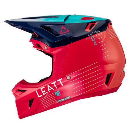 _Casque avec Masque Leatt Moto 8.5 Rouge | LB1023010500-P | Greenland MX_