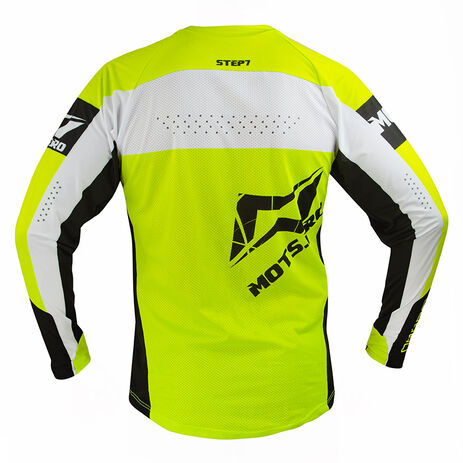 _Mots Step 7 Jersey Fluo Yellow | MT2117LY-P | Greenland MX_