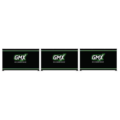 _Set of 3 sidewalls for 3 X 3 tent Black GMX | GK-TSP-014 | Greenland MX_