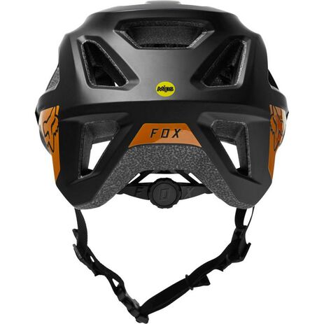 _Fox Mainframe Youth Helmet Black/Gold | 29217-595 | Greenland MX_