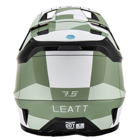 _Helm mit Brille Leatt Moto 7.5 Grün | LB1023010650-P | Greenland MX_