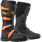 _Thor Blitz XP Youth Boots Black/Orange | 3411-0510-P | Greenland MX_