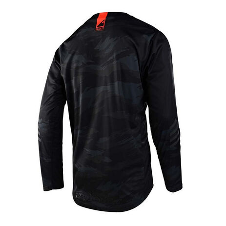 _Troy Lee Designs Scout GP Recon Jersey Black | 367734001-P | Greenland MX_