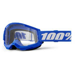 _100% Strata 2 M2 Brillen Klare Gläsern Blau | 50027-00014-P | Greenland MX_