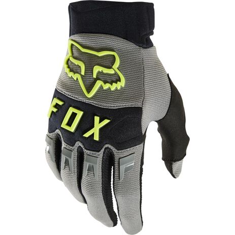_Fox Bomber CE Gloves Gray/Yellow | 28698-086 | Greenland MX_