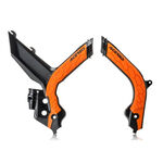 _Acerbis X-Grip Frame Protectors KTM SX/SXF 2019 Black/Orange | 0023599.313 | Greenland MX_