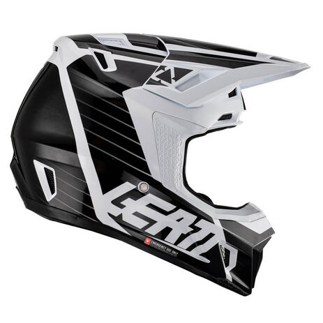 _Leatt Moto 7.5 Helmet with Goggles Red/Blue XXL White | LB1023010950-P | Greenland MX_