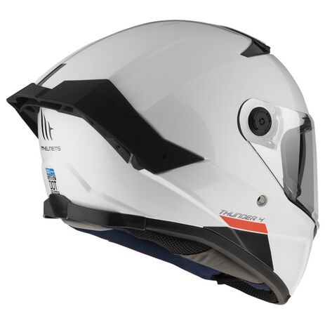 _MT Thunder 4 SV Solid Gloss Helmet | 13080000003-P | Greenland MX_