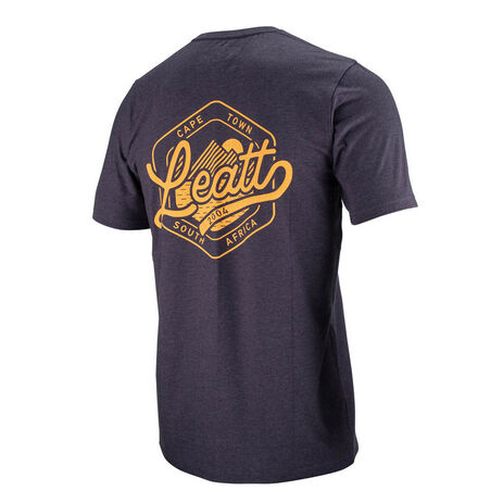 _Leatt Retro T-Shirt Dunkelgrau | LB5023047650-P | Greenland MX_