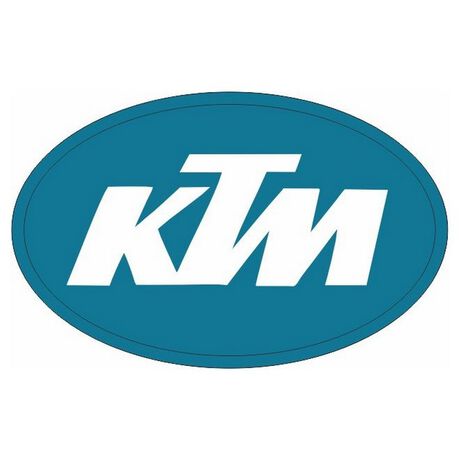 _KTM Retro Vynil Sticker 5x3 cm | AD-KTMRETRO | Greenland MX_