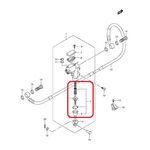 _Kit Reparation Maitre Cylindre de Frein Arriere Suzuki RMZ 250 14-17 RMZ 450 08-17 | 69600-35811-000 | Greenland MX_