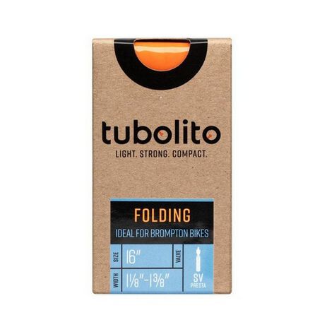 _Tubolito Inner Tube Folding (16" X 1-1/8" - 1-3/8") Presta 42 mm | TUB33000101 | Greenland MX_