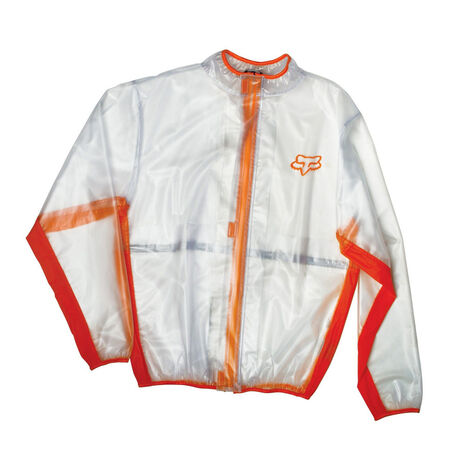 _Fox Fluid MX Waterproof Jacket Orange | 10033-009-P | Greenland MX_