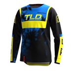 _Troy Lee Designs GP Air Astro Jersey Black/Yellow | 307106023-P | Greenland MX_